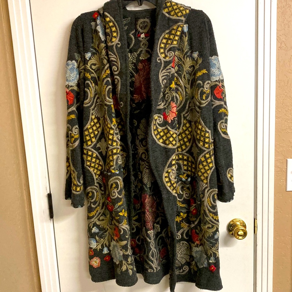 Biya Johnny Was hooded sweater duster